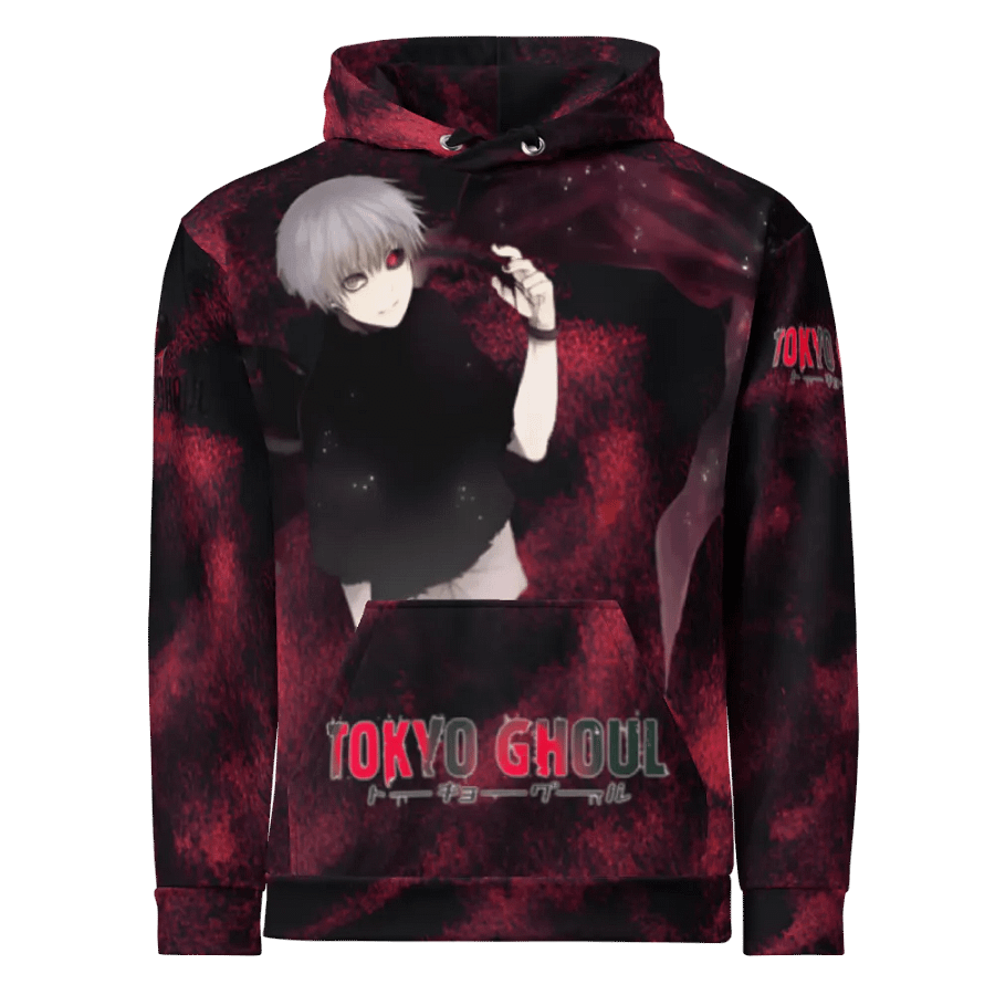 TOKYO GHOUL - KEN KANAKI TIEDYE4ANIME HOODIE product image (1)