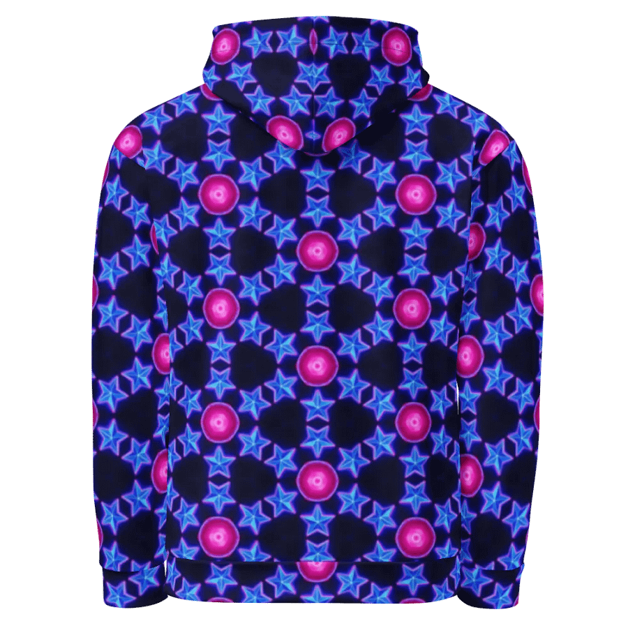 Starry Lattice Recycled Hoodie product image (6)