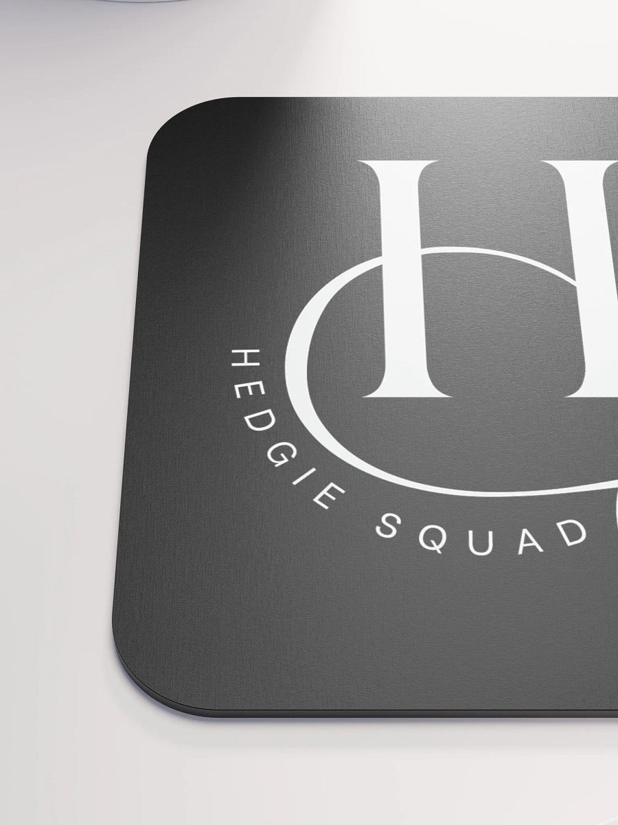 Hedgie Squad black mousepad (8.7″ × 7.1″ // 22cm × 18cm) product image (6)