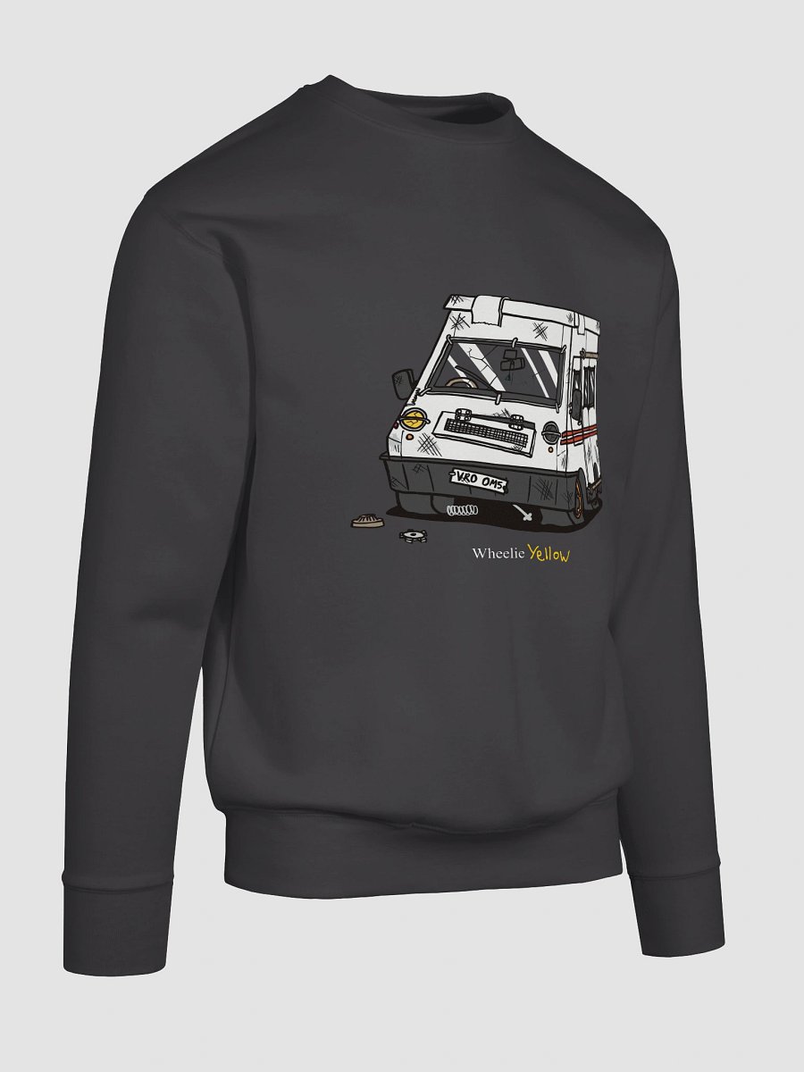 A not-ok Wheelie Yellow sweatshirt! product image (24)