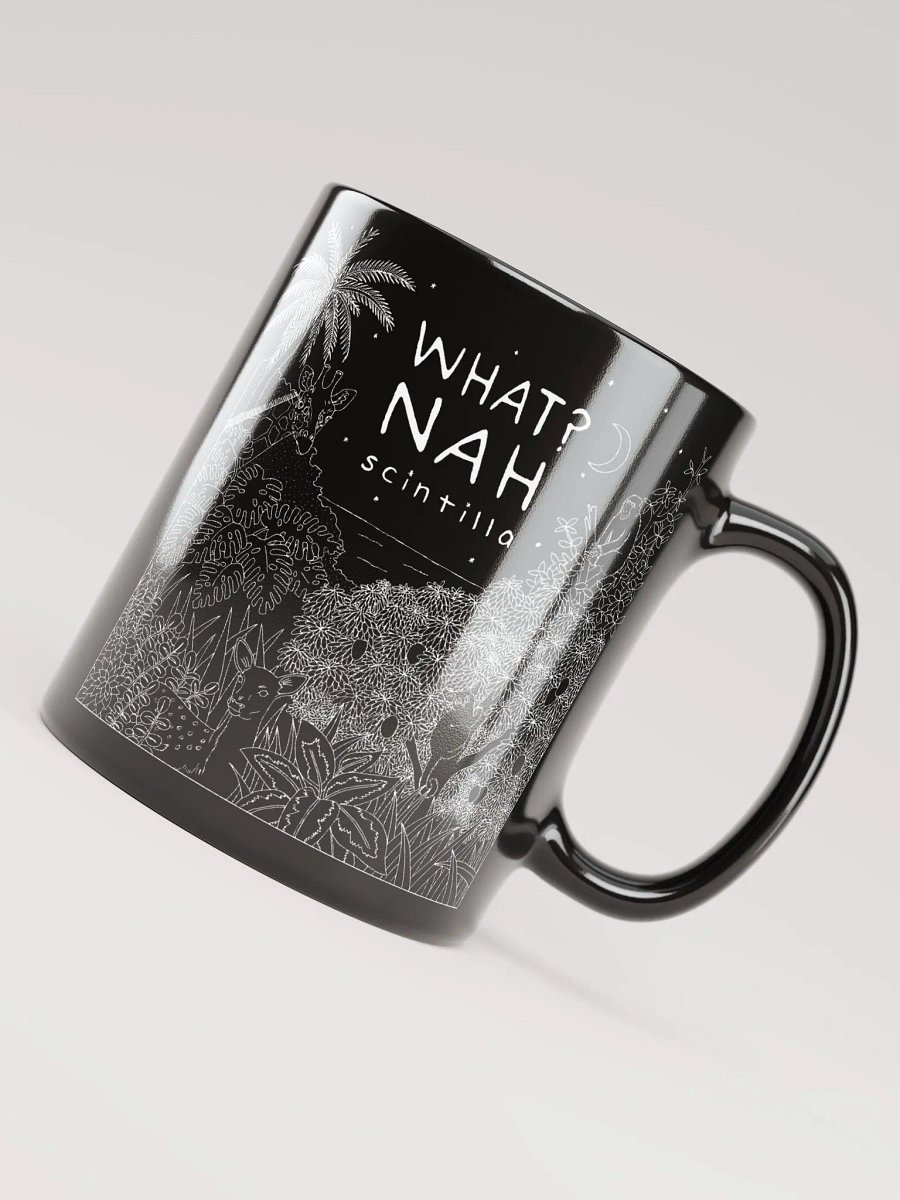 Scintilla Mug - Black with Line Art product image (3)