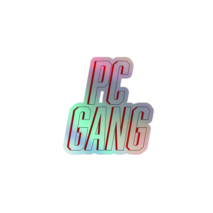 PC Gang Holo-Sticker product image (1)