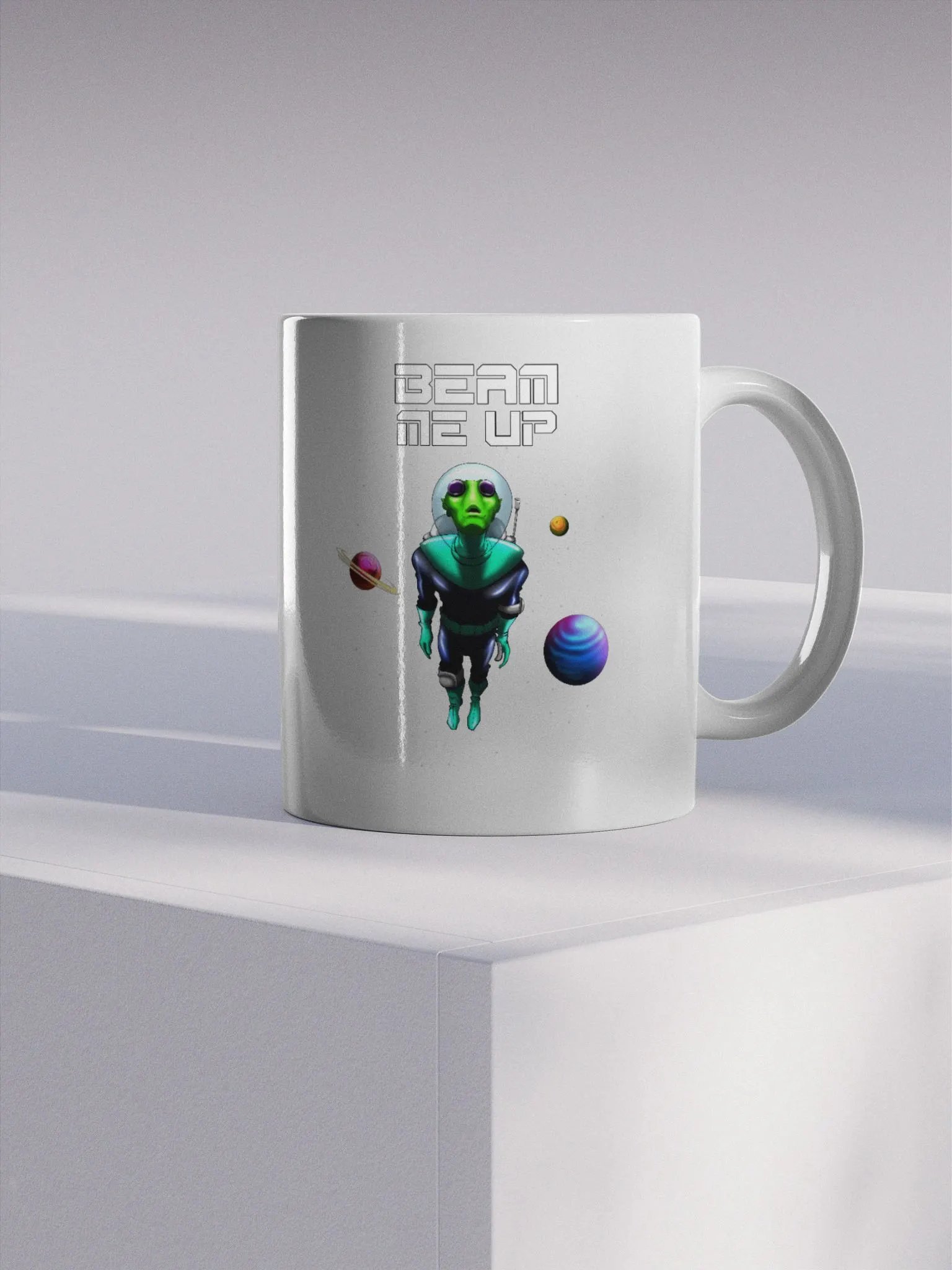 Beam Me Up - Full Body - Coffee Mug product image (4)