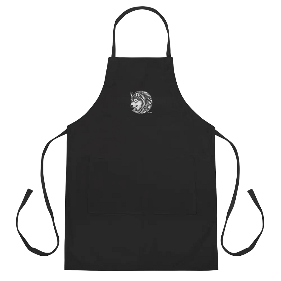 Timber Wolf Embroidered Cooking Apron product image (2)