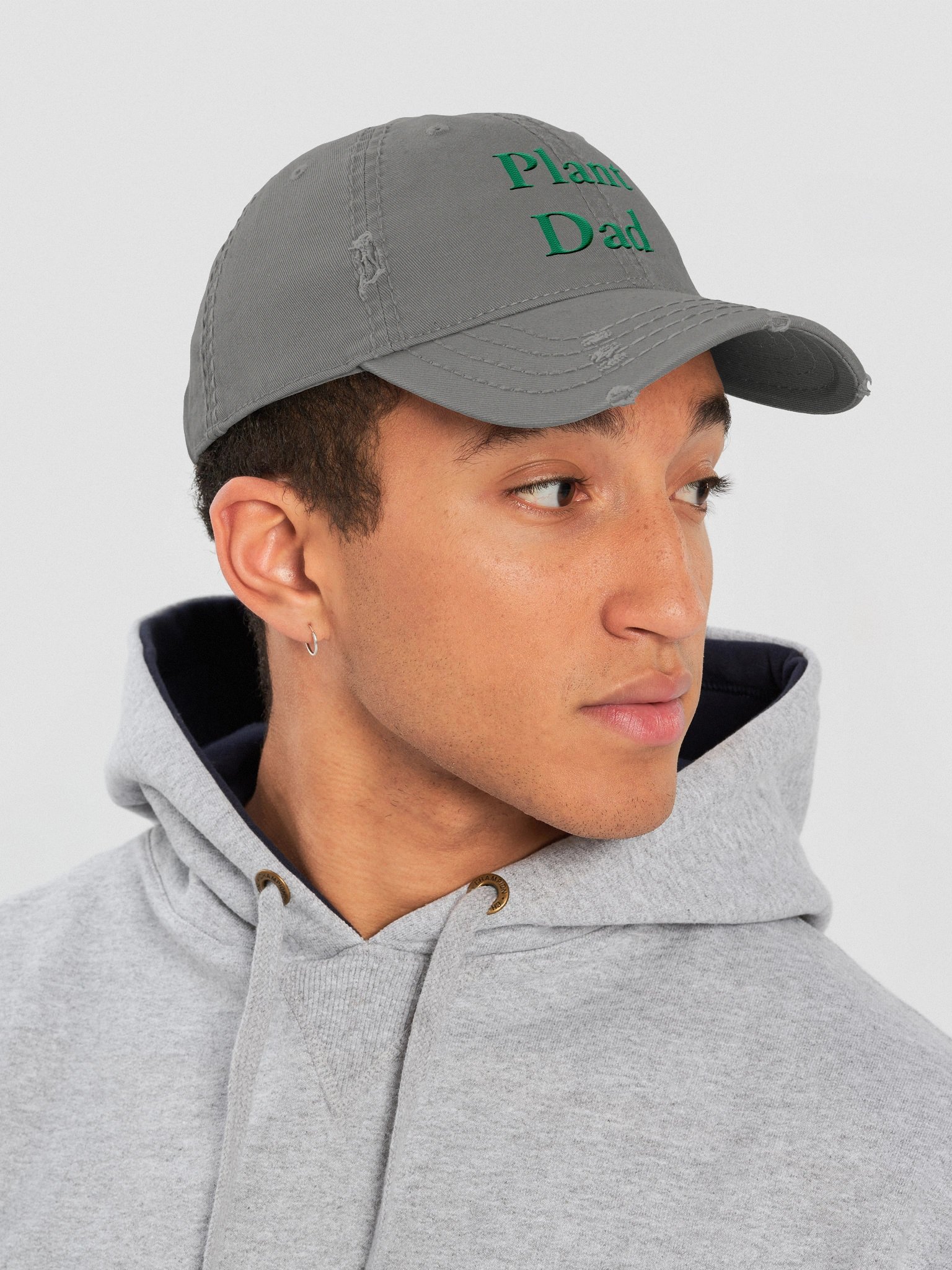 Plant Dad Distressed Dad Hat product image (27)