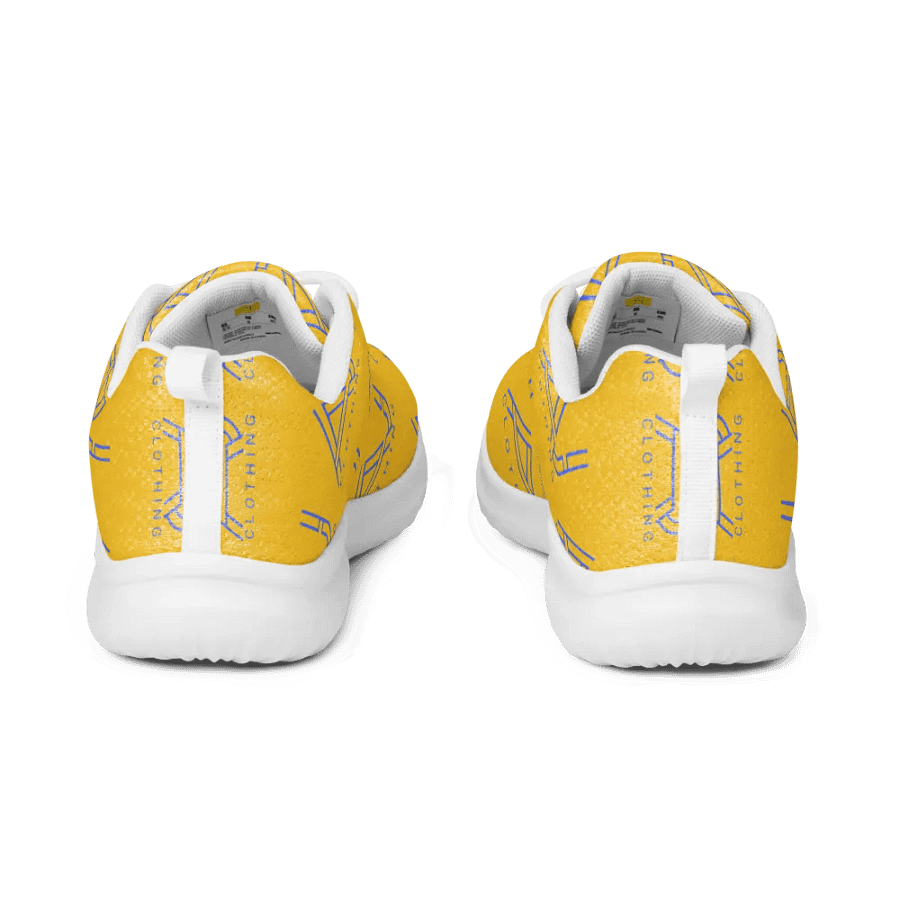 Mens trainers Yellow and Blue Summer Combo product image (4)