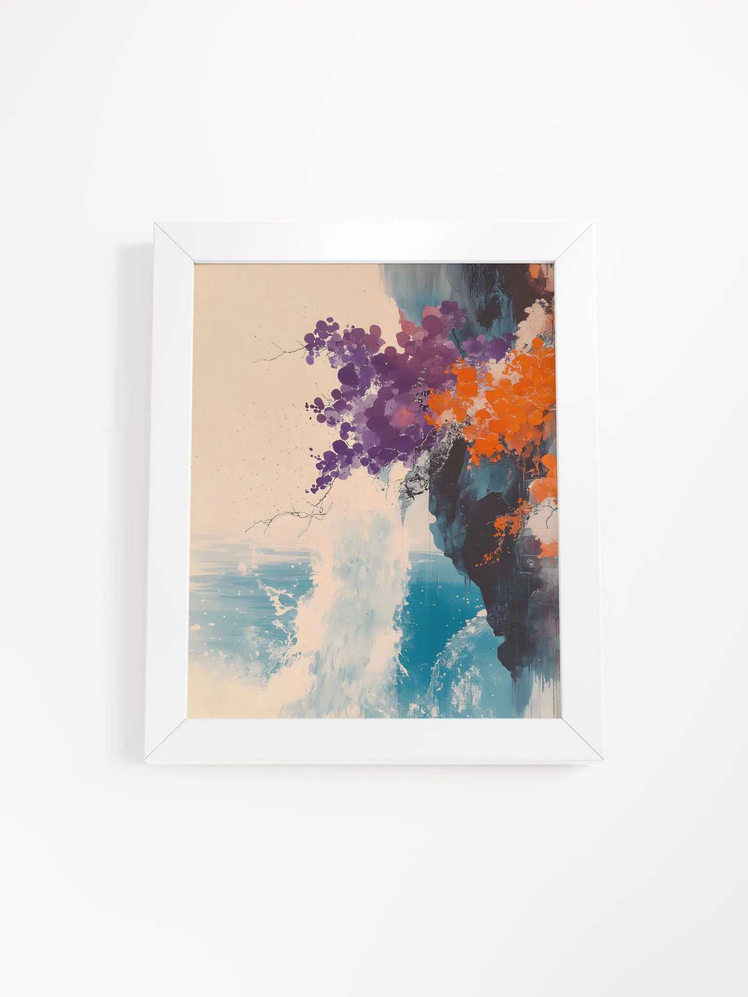 Framed wall art titled 'Calm' product image (1)