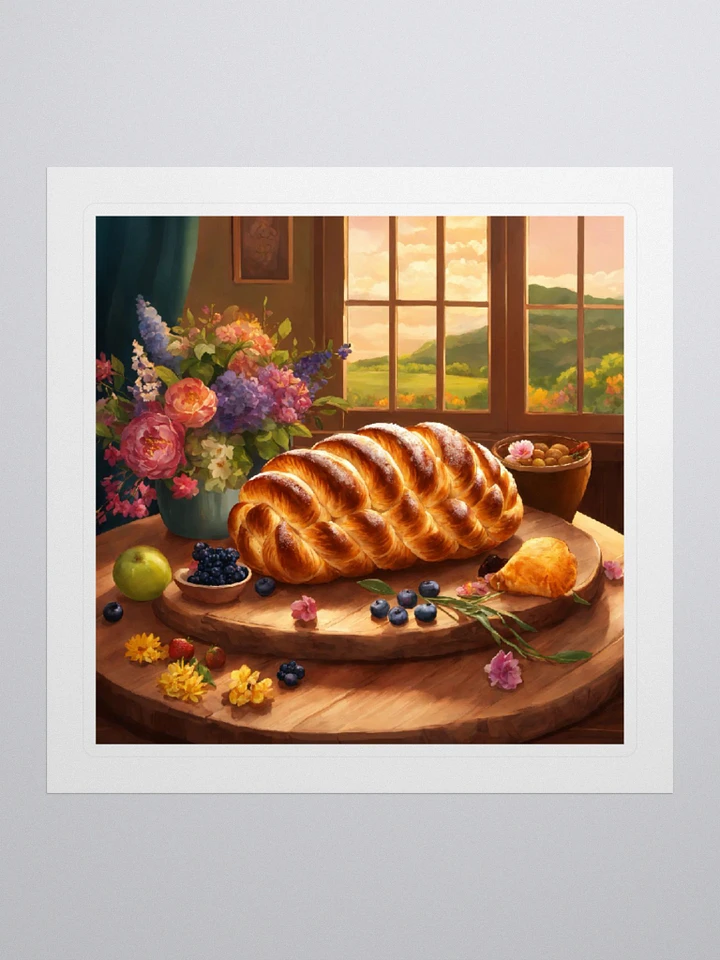 Shabbat Challah Painting Sticker product image (1)