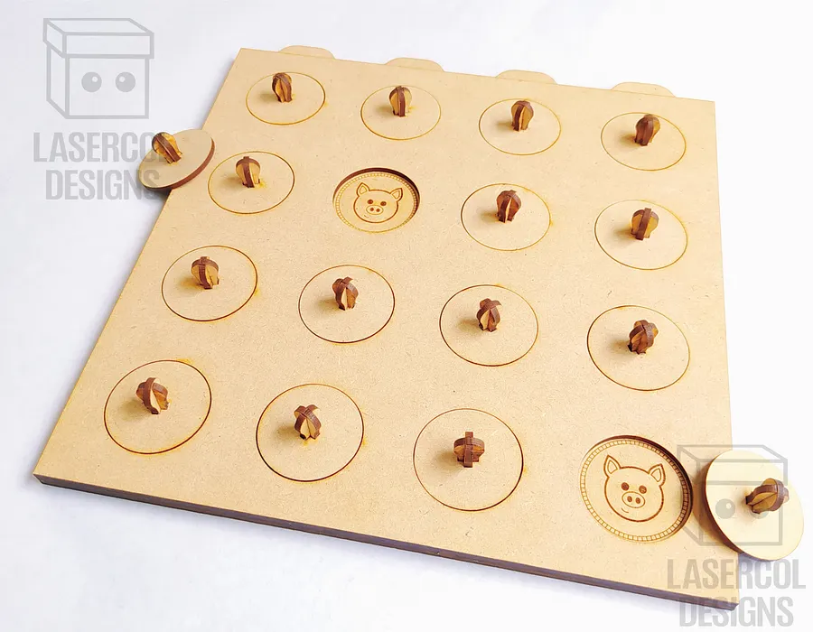 Memory Game (Animals) Version 1 - Laser Cut Files product image (7)