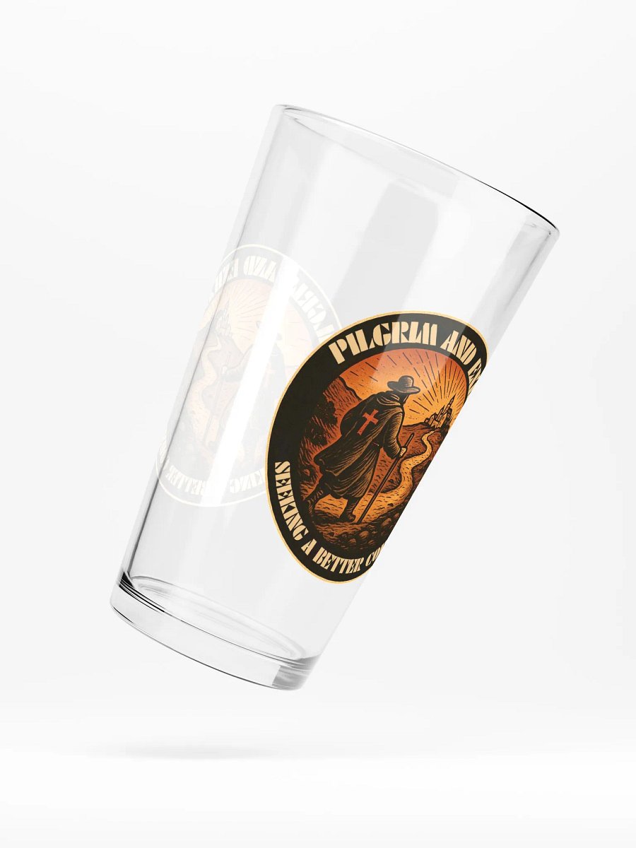 Pilgrim and Exile pint glass product image (4)