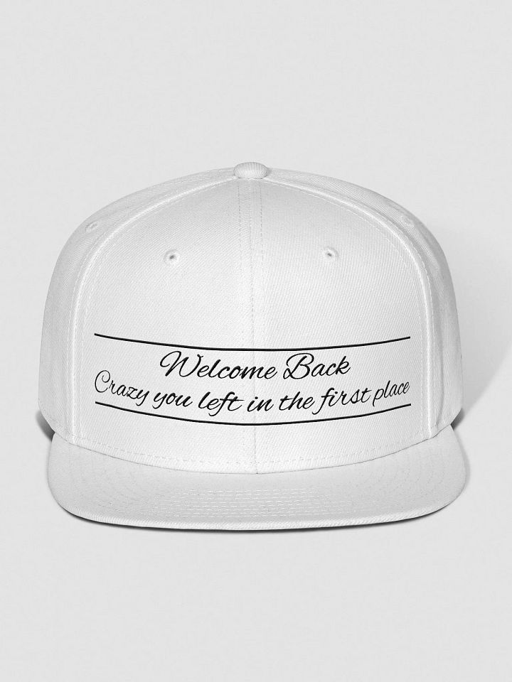 Ducks Crazy Saying Hat Black Lettering product image (1)