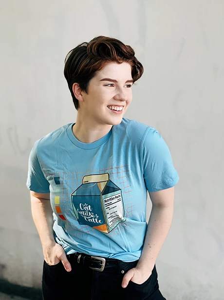 Oat Milk Latte T-Shirt product image (7)