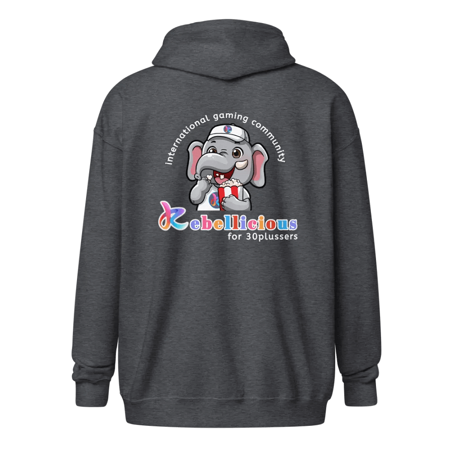 Rebellicious Popcorn Zip Hoodie product image (8)