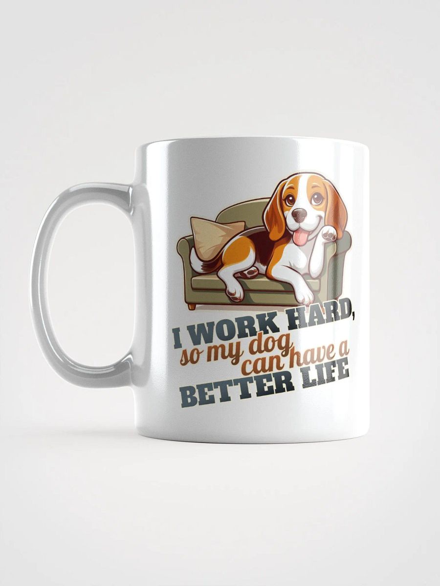 Work Hard - Beagle Sofa - Mug product image (16)