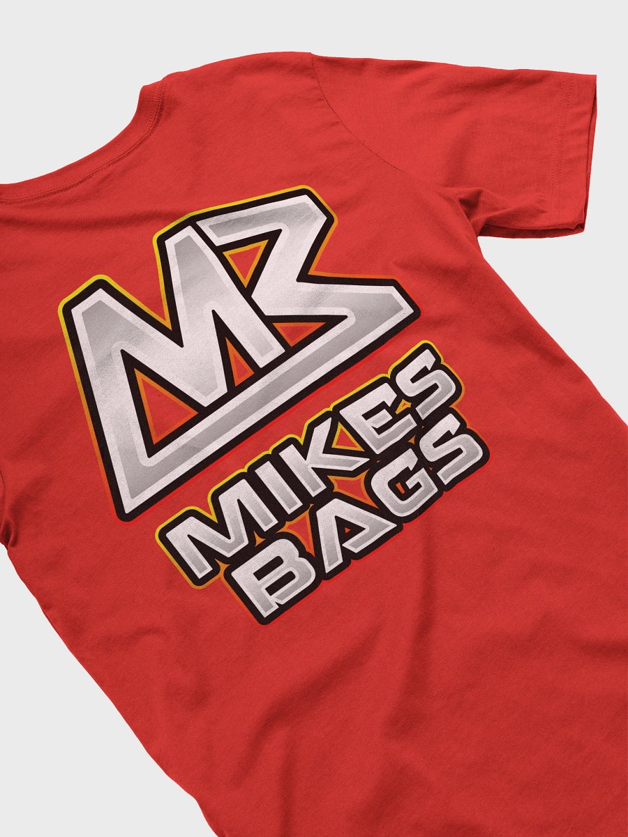 Bella+Canvas Mike's Bags Logo Supersoft T-Shirt Back Design product image (36)
