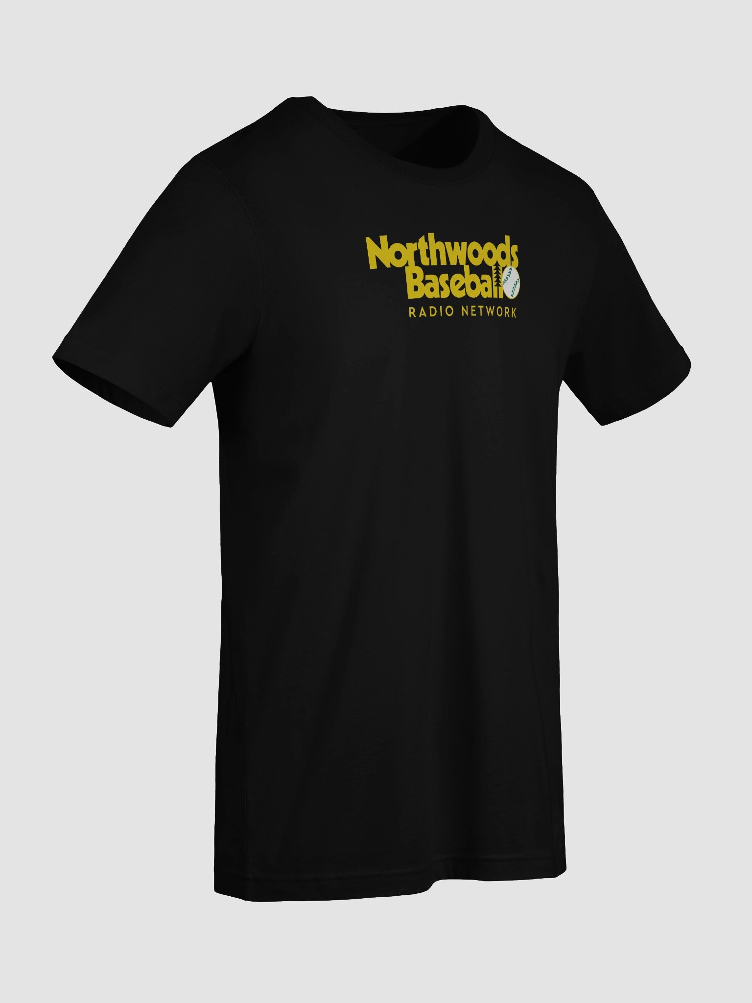 Northwoods Baseball Radio Network - Bella+Canvas Supersoft Tee product image (51)