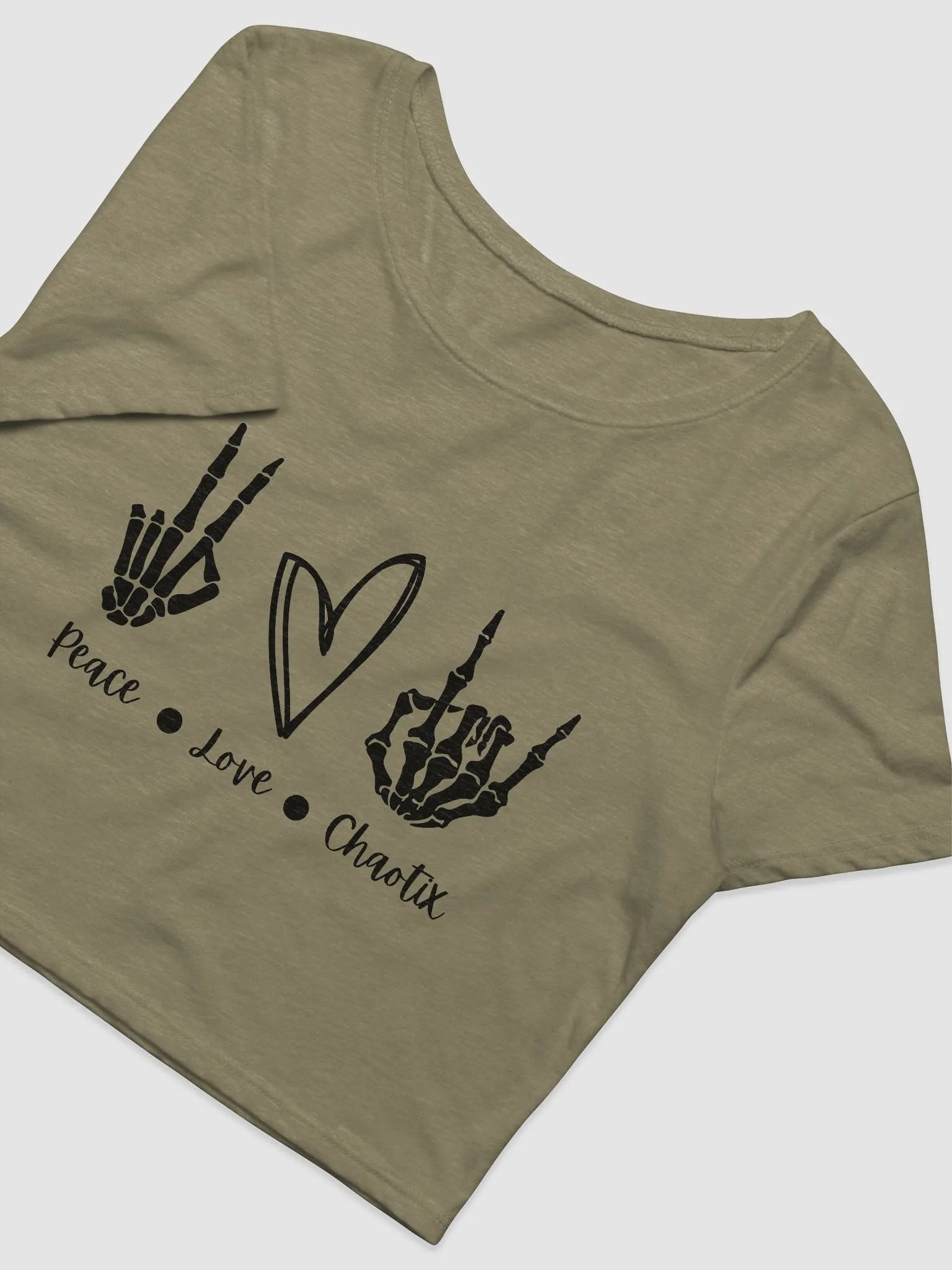 Peace, Love, Chaotix Crop product image (4)