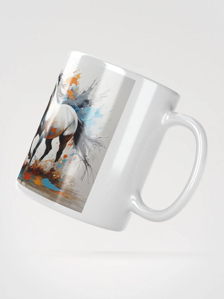 Midnight Mane Ceramic Horse Mug product image (2)