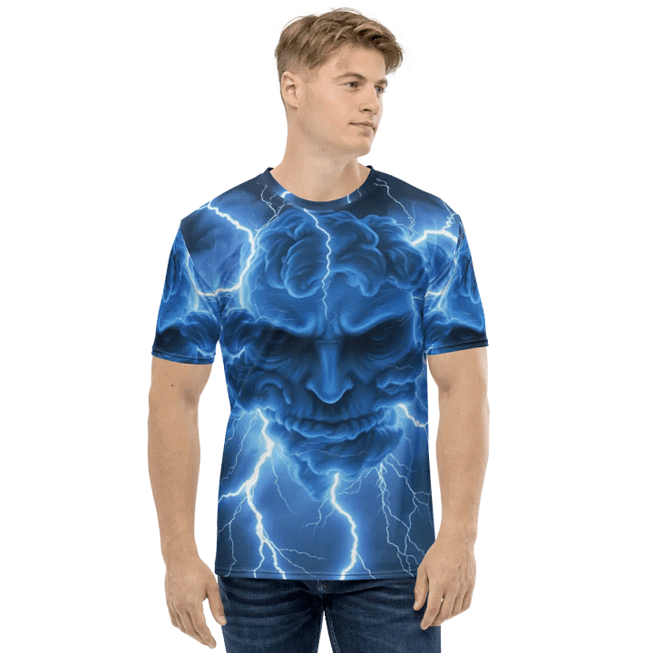 Tempest Cloud Gaze Tee - Stormbringer Art product image (1)