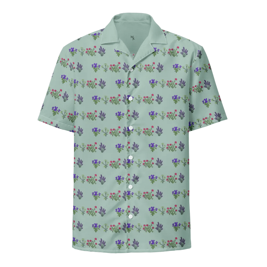 Floral Flag button down product image (1)