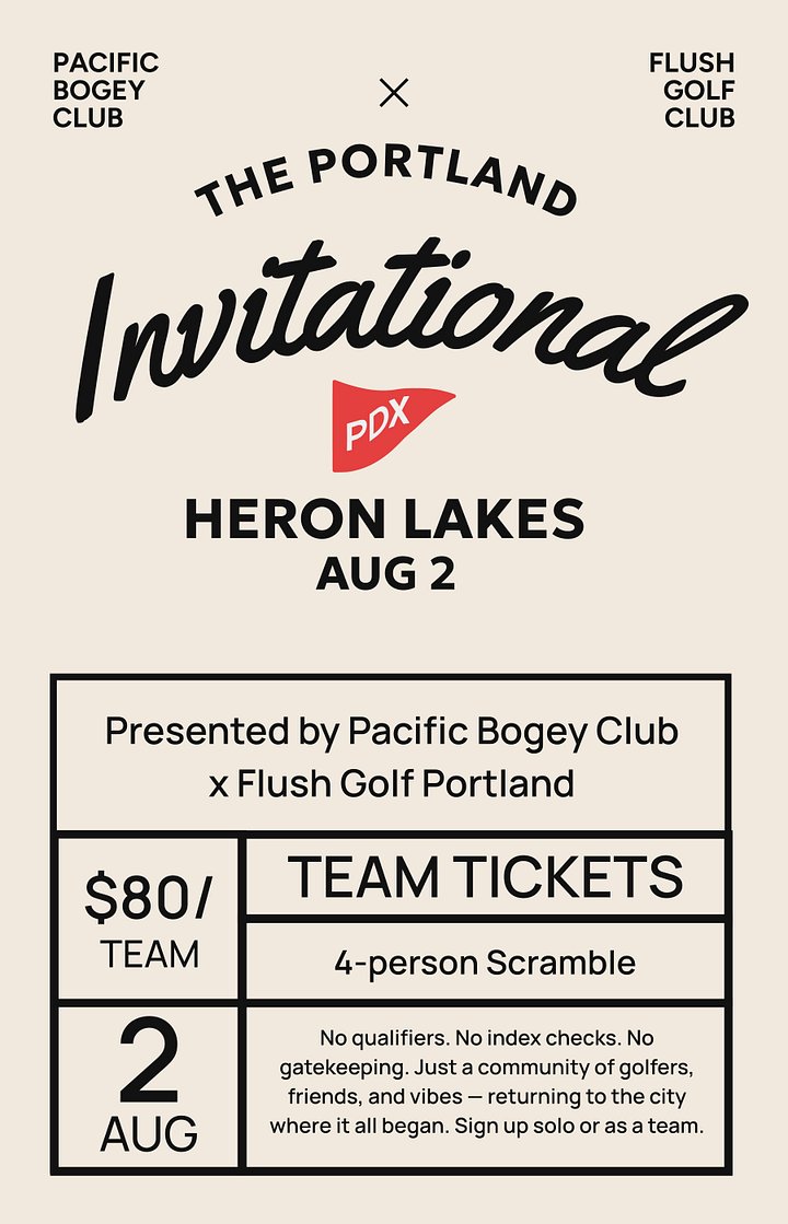 Team Ticket - The PDX Invitational product image (1)