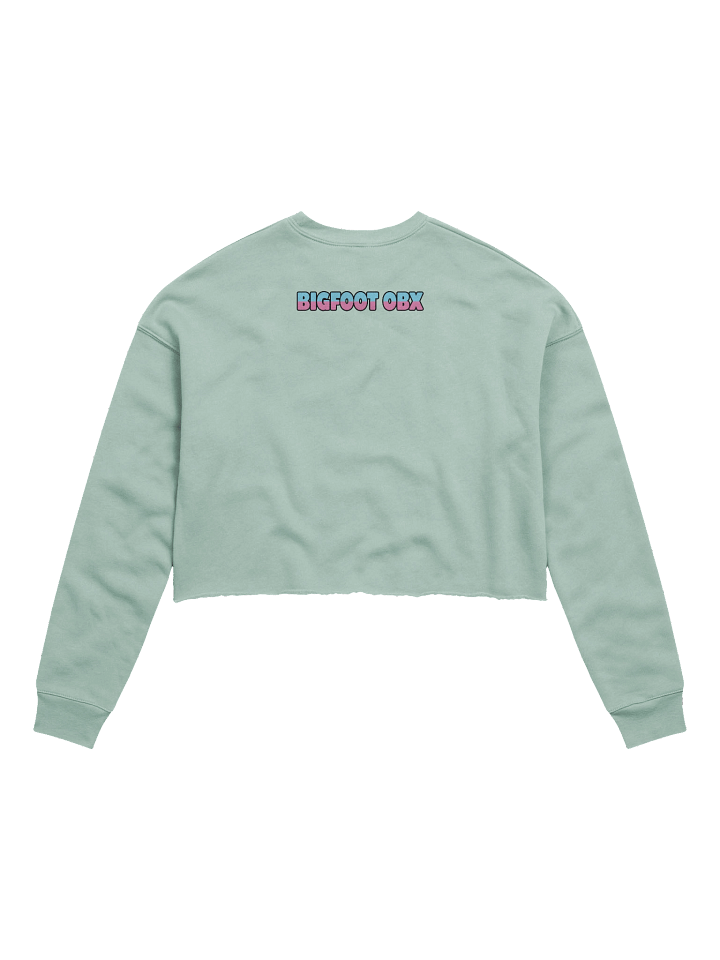 Destination Bigfoot Bronco Retro-Inspired Bella+Canvas Women's Fleece Crop Sweatshirt (Multiple Colors Available) product image (5)