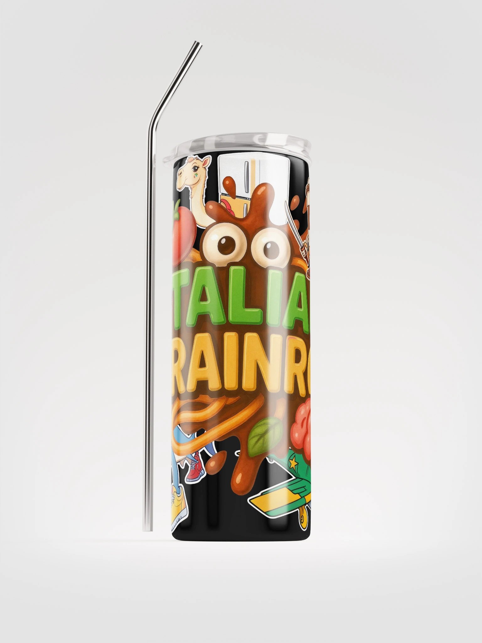 Italian Brainrot Stainless Steel Tumbler product image (1)