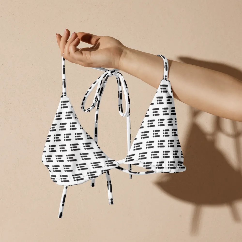 All-Over Print Padded String Bikini Top product image (7)