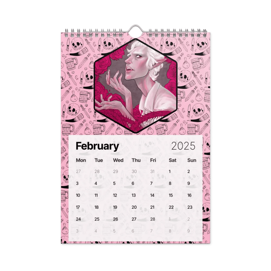 BG3 2025 Calendar - rainbow product image (5)