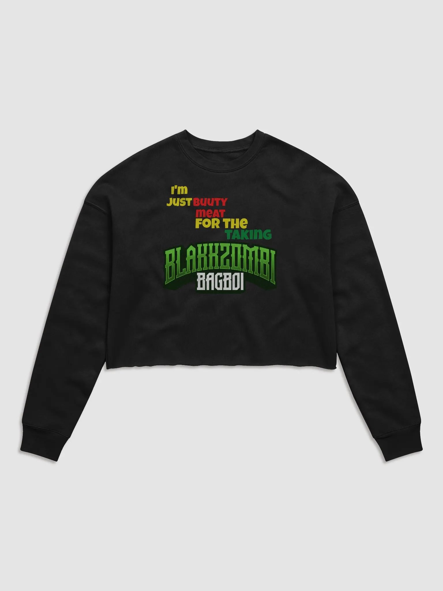 I'M JUST BUUTY MEAT GIRL CROP product image (1)