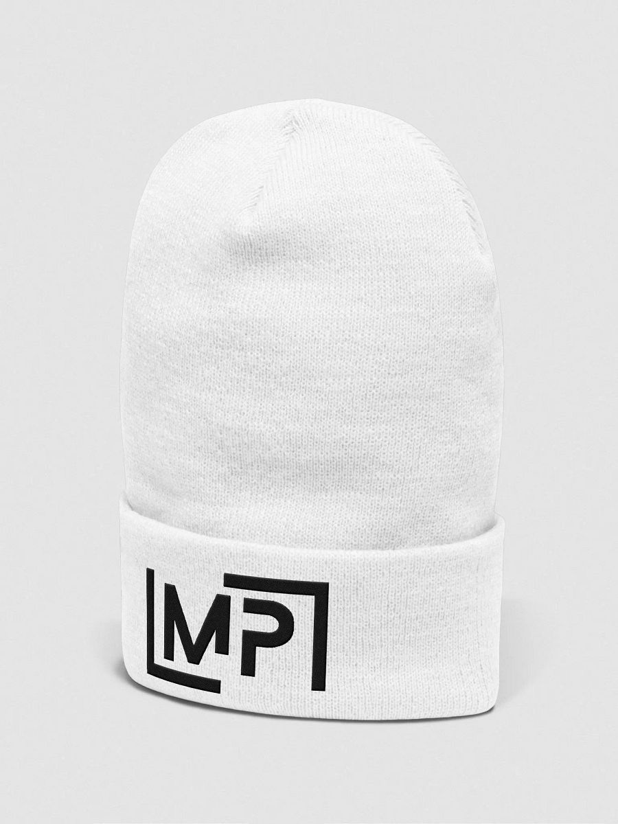 MP Embroidered Beanie (BLK Logo) product image (5)