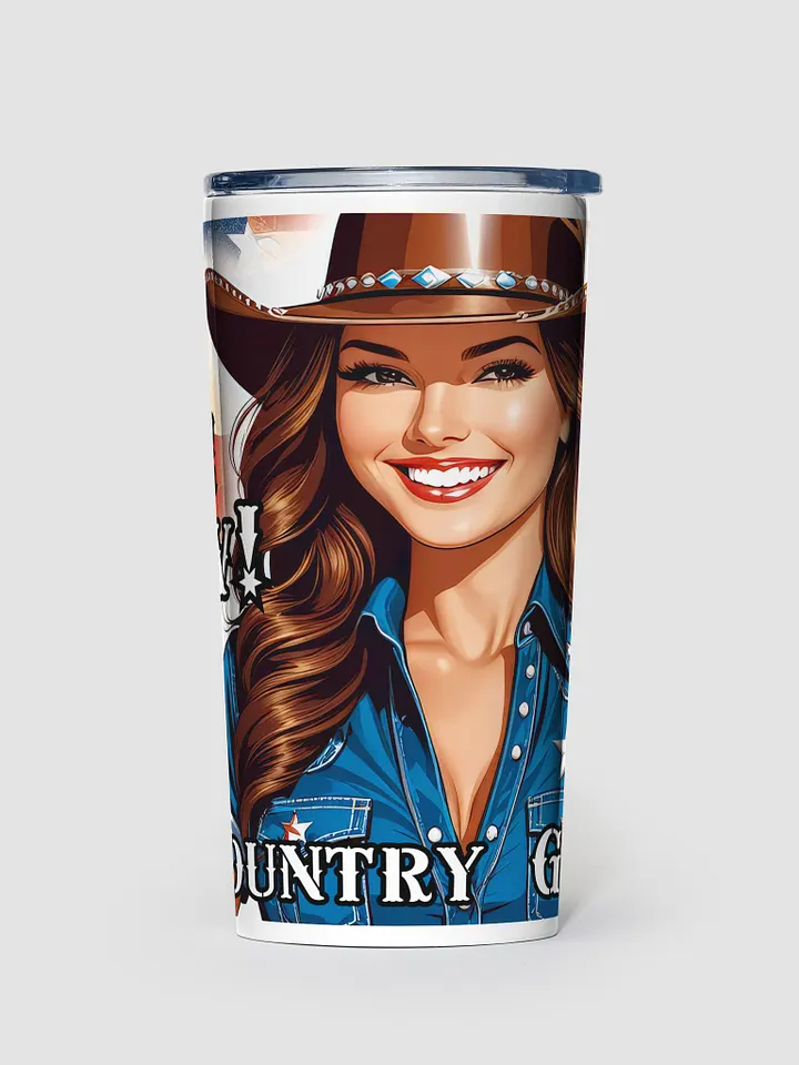 Country Girl 20 oz Stainless Steel Tumbler product image (1)