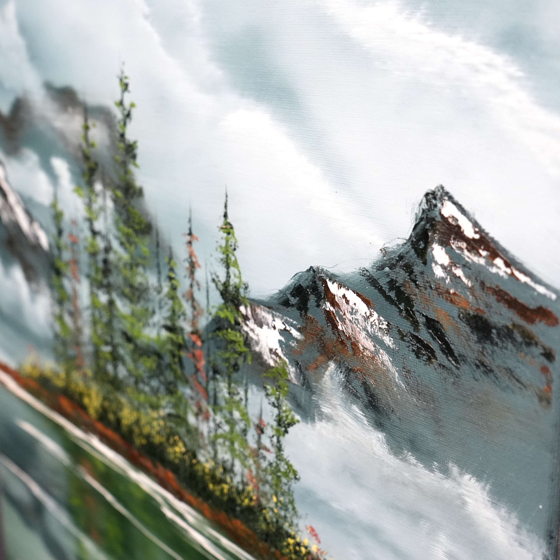The Peaceful Escape (Original) 16x20 Canvas product image (5)