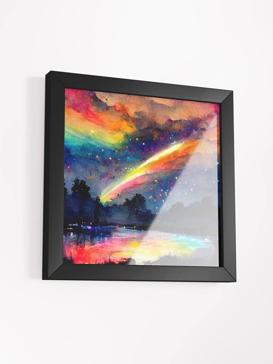 Vibrant Ayous Wood Framed Matte Poster product image (13)