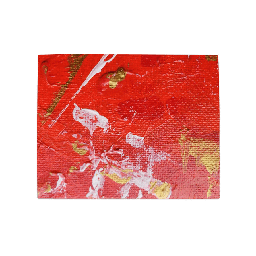 Red, Gold and White Placemats (Set of 4) product image (3)