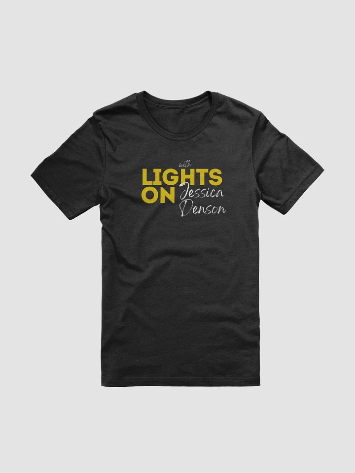 Lights On T-Shirt - Black/Navy product image (1)