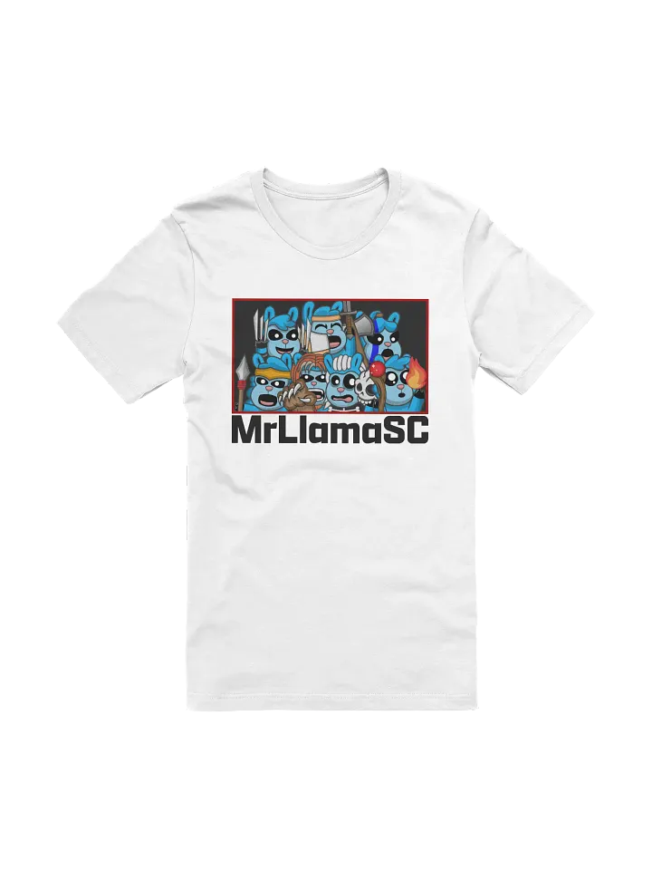 MrLlamaSC Llama Family T-Shirt product image (1)
