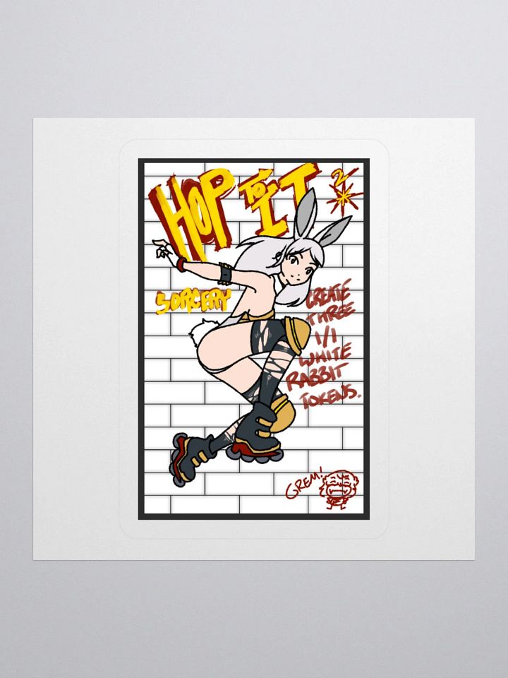 Hop To It Wanderer Sticker product image (1)