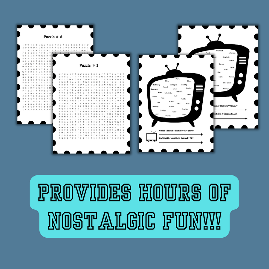 What's The Name Of That 70's TV Show? PDF Download product image (2)