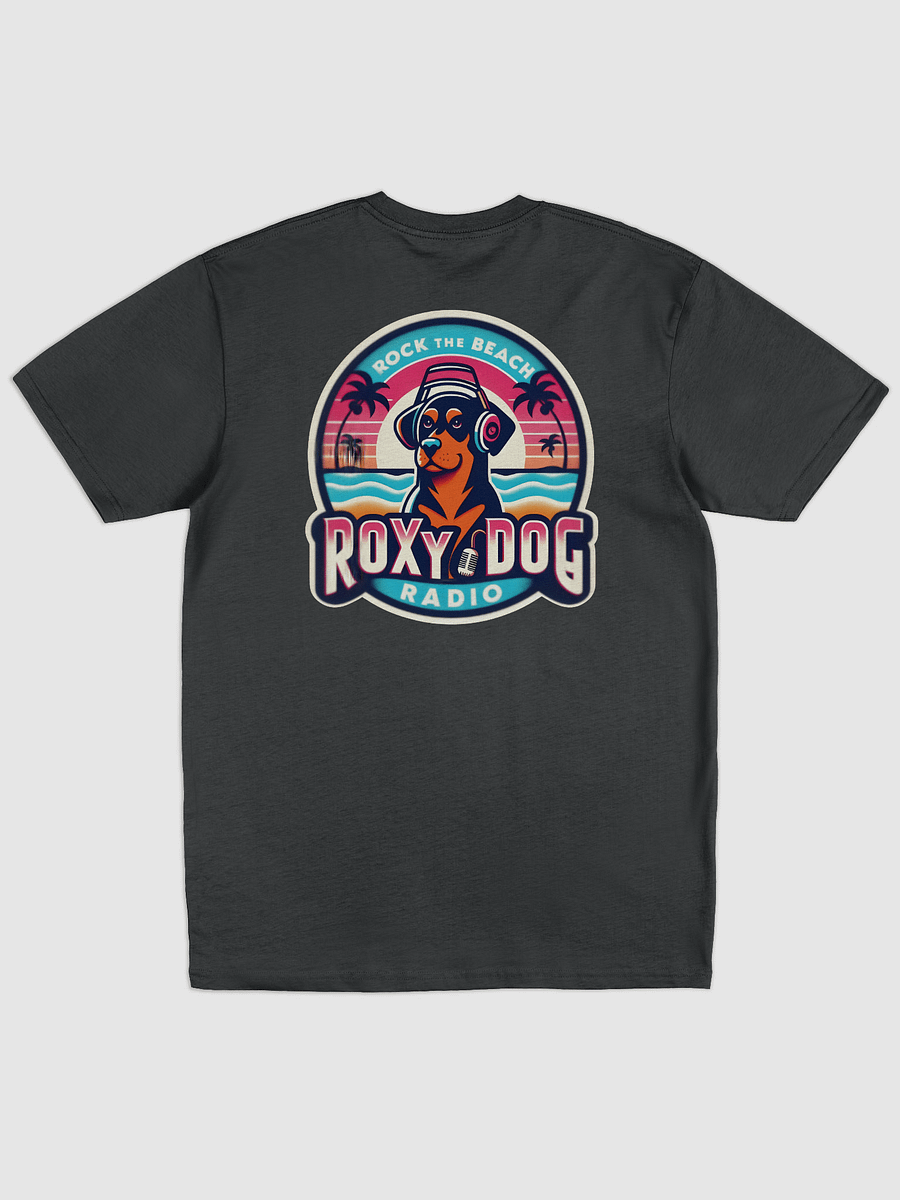 Roxy Dog Radio Rock The Beach Custom T-Shirt product image (2)