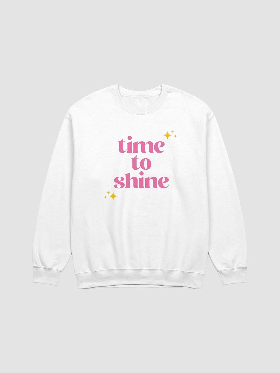 Recital 2025 Crewneck Sweater | Time to Shine | Multiple Colour Options with Pink Text product image (1)