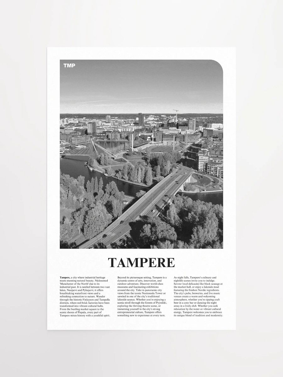 Tampere 01 Newspaper Poster product image (13)