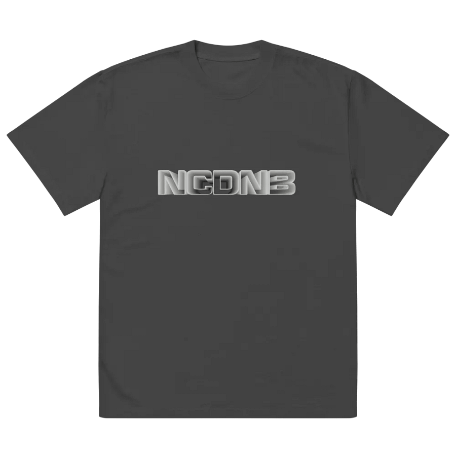 NCDNB Logo AS Colour Premium Oversized Faded T-Shirt product image (2)