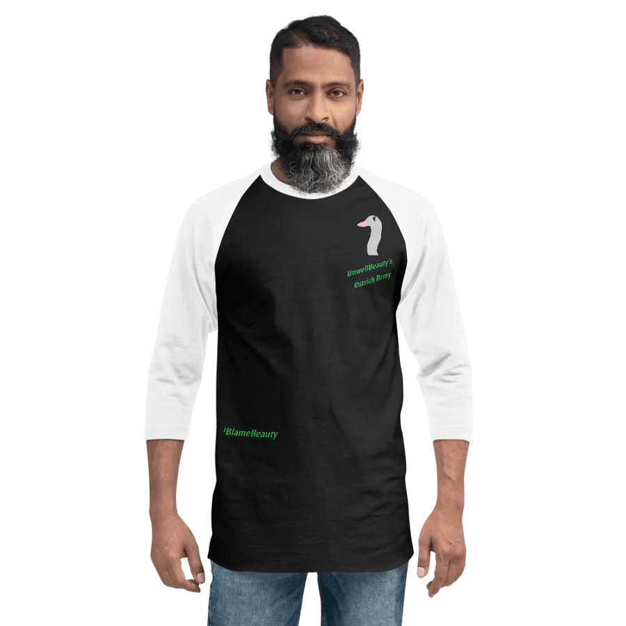 Blame Beauty Raglan Shirt product image (5)