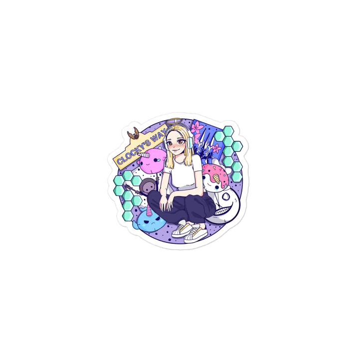 Clocky's Way Magnet product image (1)