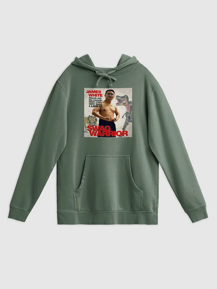 Independent Trading Co. Pigment Dyed Hoodie: swag warrior product image (9)