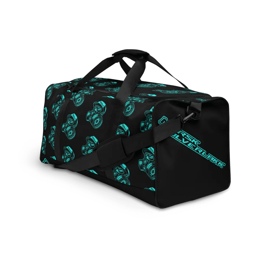 Norsk Pulverlakk Biohazard Chic All-Over Duffle Bag Lys Blå product image (3)