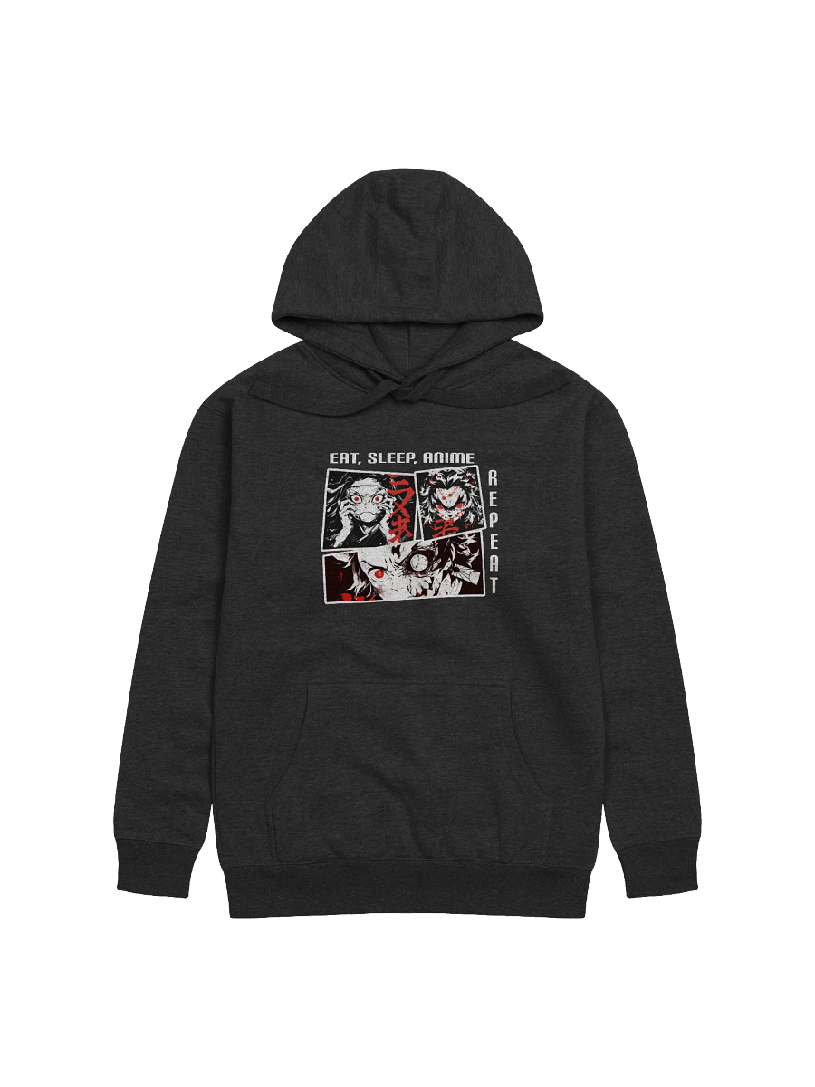 Eat, Sleep, Anime, Repeat Unisex Printed Hoodie product image (1)