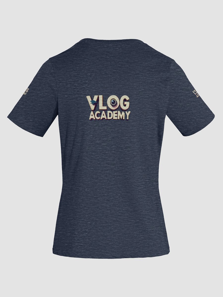 Vlog Academy Bella + Canvas Women's Relaxed V-Neck T-Shirt product image (37)