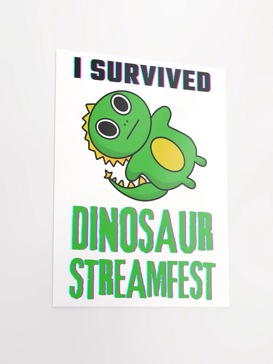 I Survived Dinosaur Streamfest Poster product image (3)